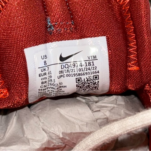 Nike Air Max 2021 Light Orewood Brown Rush Orange used like new condition 10/10 - Picture 9 of 9